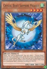 Crystal Beast Sapphire Pegasus [LED2-EN042] Common | Exor Games Truro