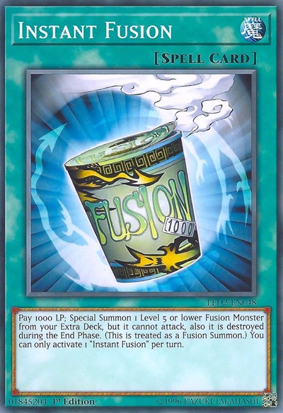 Instant Fusion [LED2-EN048] Common | Exor Games Truro