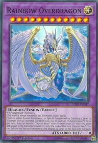 Rainbow Overdragon [LED2-EN037] Super Rare | Exor Games Truro