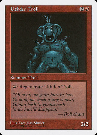 Uthden Troll [Anthologies] | Exor Games Truro