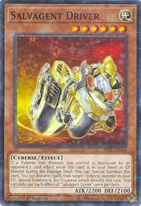 Salvagent Driver (Starfoil) [SP18-EN004] Starfoil Rare | Exor Games Truro