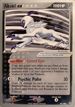 Absol ex (92/108) (Legendary Ascent - Tom Roos) [World Championships 2007] | Exor Games Truro