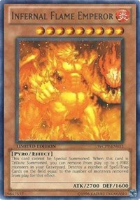 Infernal Flame Emperor [WCPP-EN011] Rare | Exor Games Truro