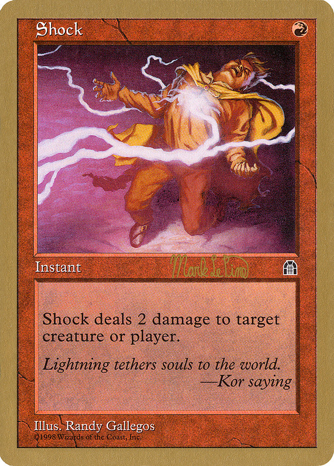 Shock (Mark Le Pine) [World Championship Decks 1999] | Exor Games Truro