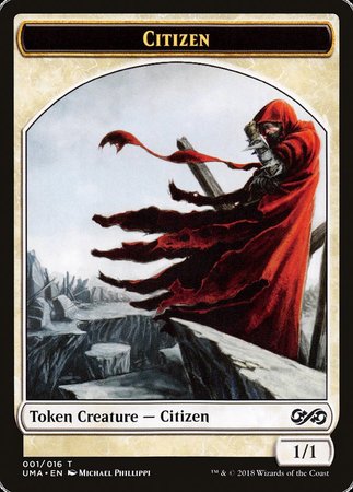 Citizen Token [Ultimate Masters Tokens] | Exor Games Truro