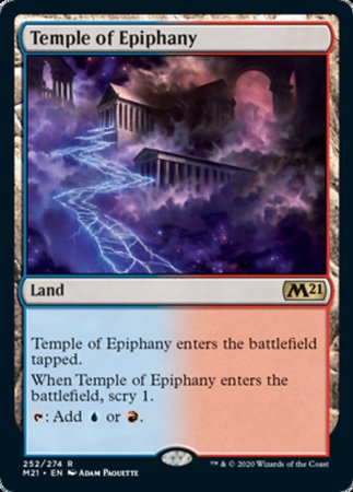 Temple of Epiphany [Core Set 2021] | Exor Games Truro