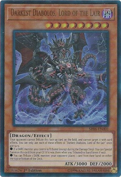 Darkest Diabolos, Lord of the Lair [SR06-EN001] Ultra Rare | Exor Games Truro