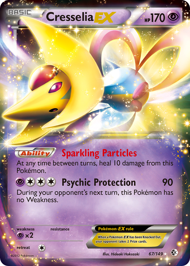 Cresselia EX (67/149) [Black & White: Boundaries Crossed] | Exor Games Truro