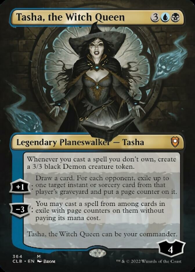 Tasha, the Witch Queen (Borderless) [Commander Legends: Battle for Baldur's Gate] | Exor Games Truro