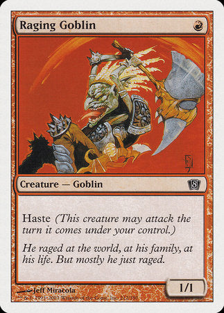 Raging Goblin [Eighth Edition] | Exor Games Truro