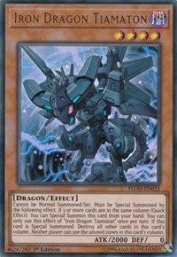 Iron Dragon Tiamaton [FLOD-EN032] Ultra Rare | Exor Games Truro