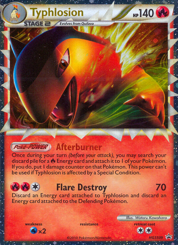 Typhlosion (HGSS09) [HeartGold & SoulSilver: Black Star Promos] | Exor Games Truro