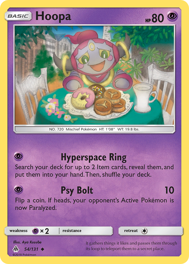 Hoopa (54/131) [Sun & Moon: Forbidden Light] | Exor Games Truro