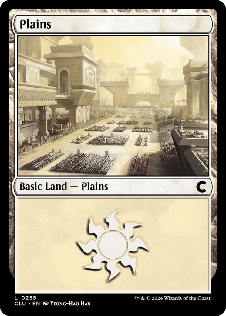 Plains (0255) [Ravnica: Clue Edition] | Exor Games Truro