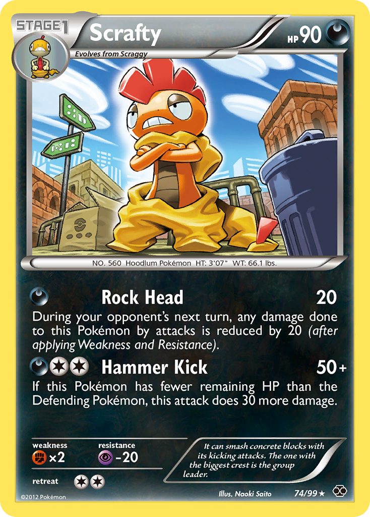 Scrafty (74/99) [Black & White: Next Destinies] | Exor Games Truro