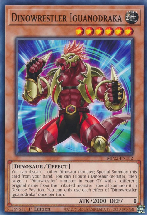 Dinowrestler Iguanodraka [MP22-EN182] Common | Exor Games Truro