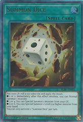 Summon Dice [BLRR-EN002] Ultra Rare | Exor Games Truro