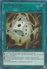 Summon Dice [BLRR-EN002] Ultra Rare | Exor Games Truro