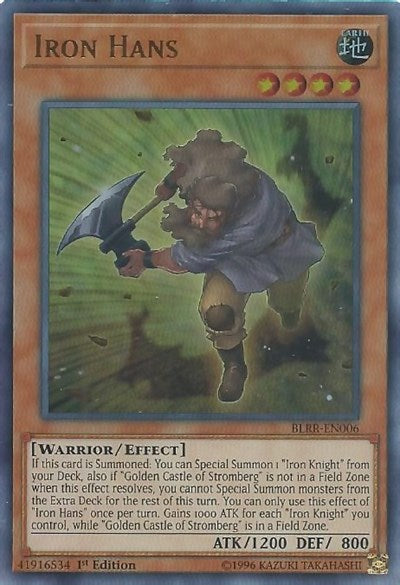 Iron Hans [BLRR-EN006] Ultra Rare | Exor Games Truro