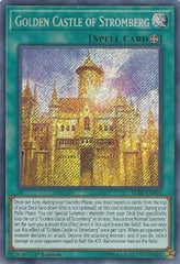 Golden Castle of Stromberg [BLRR-EN010] Secret Rare | Exor Games Truro