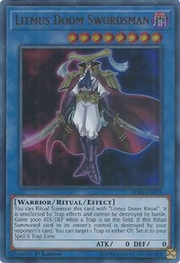 Litmus Doom Swordsman [BLRR-EN013] Ultra Rare | Exor Games Truro