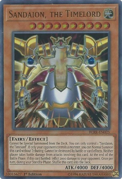 Sandaion, the Timelord [BLRR-EN025] Ultra Rare | Exor Games Truro
