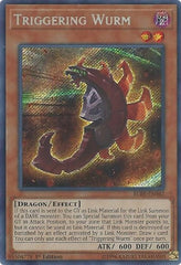 Triggering Wurm [BLRR-EN042] Secret Rare | Exor Games Truro