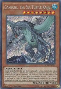 Gameciel, the Sea Turtle Kaiju [BLRR-EN075] Secret Rare | Exor Games Truro