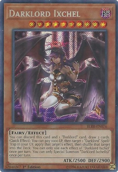 Darklord Ixchel [BLRR-EN076] Secret Rare | Exor Games Truro