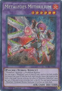 Metalfoes Mithrilium [BLRR-EN082] Secret Rare | Exor Games Truro