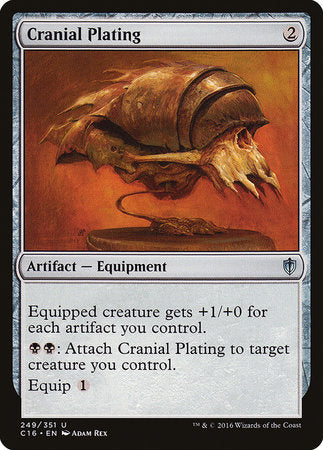 Cranial Plating [Commander 2016] | Exor Games Truro