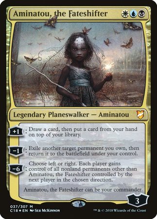 Aminatou, the Fateshifter [Commander 2018] | Exor Games Truro