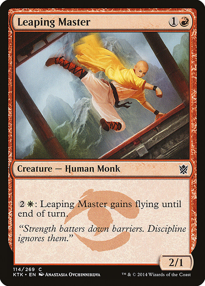 Leaping Master [Khans of Tarkir] | Exor Games Truro