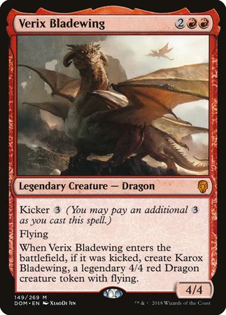 Verix Bladewing [Dominaria] | Exor Games Truro