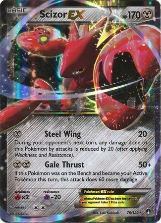 Scizor EX (76/122) (Jumbo Card) [XY: BREAKpoint] | Exor Games Truro