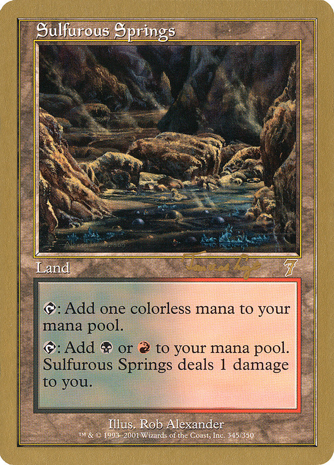 Sulfurous Springs (Tom van de Logt) [World Championship Decks 2001] | Exor Games Truro