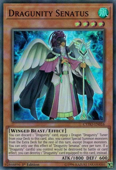 Dragunity Senatus [CYHO-EN016] Super Rare | Exor Games Truro