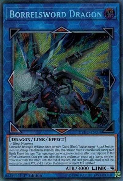 Borrelsword Dragon [CYHO-EN034] Secret Rare | Exor Games Truro