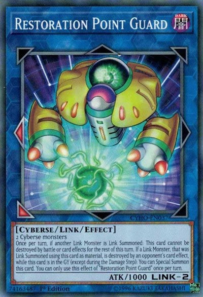 Restoration Point Guard [CYHO-EN037] Common | Exor Games Truro