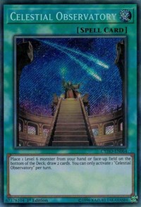 Celestial Observatory [CYHO-EN064] Secret Rare | Exor Games Truro