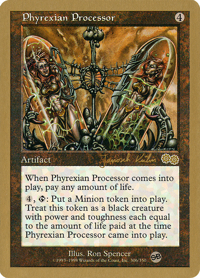 Phyrexian Processor (Janosch Kuhn) (SB) [World Championship Decks 2000] | Exor Games Truro