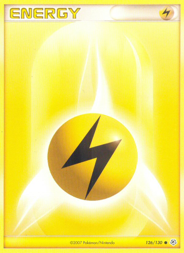 Lightning Energy (126/130) [Diamond & Pearl: Base Set] | Exor Games Truro