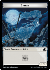 Saproling // Spirit (0004) Double-Sided Token [Ravnica Remastered Tokens] | Exor Games Truro