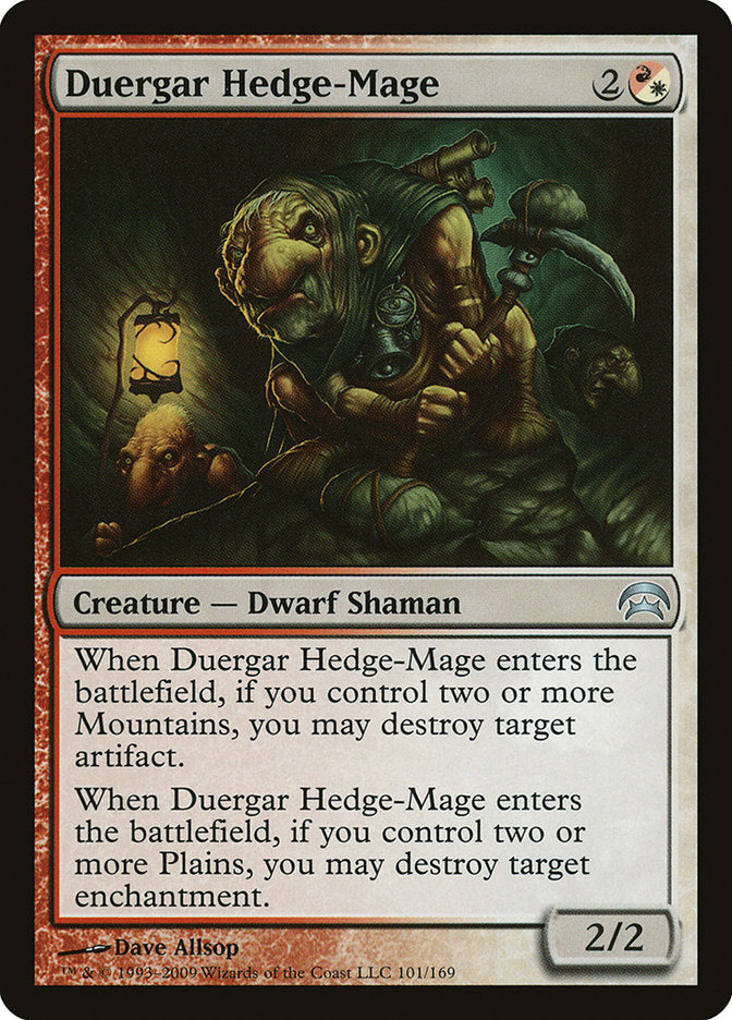 Duergar Hedge-Mage [Planechase] | Exor Games Truro