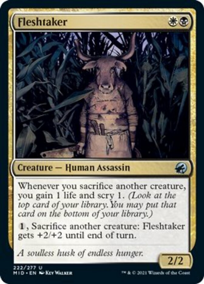 Fleshtaker [Innistrad: Midnight Hunt] | Exor Games Truro