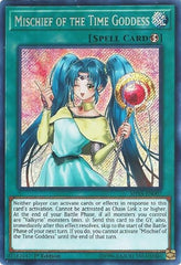 Mischief of the Time Goddess [SHVA-EN007] Secret Rare | Exor Games Truro