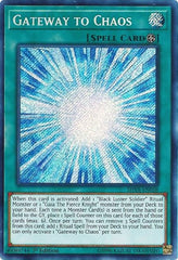 Gateway to Chaos [SHVA-EN058] Secret Rare | Exor Games Truro