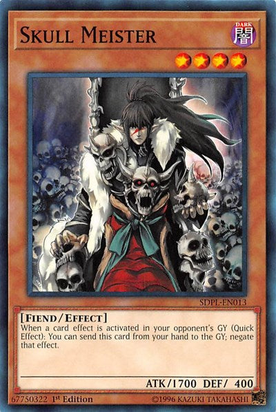 Skull Meister [SDPL-EN013] Common | Exor Games Truro