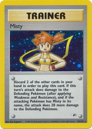 Misty (18/132) [Gym Heroes Unlimited] | Exor Games Truro