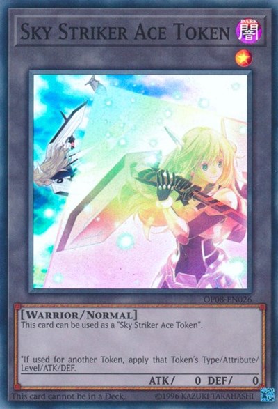 Sky Striker Ace Token [OP08-EN026] Super Rare | Exor Games Truro